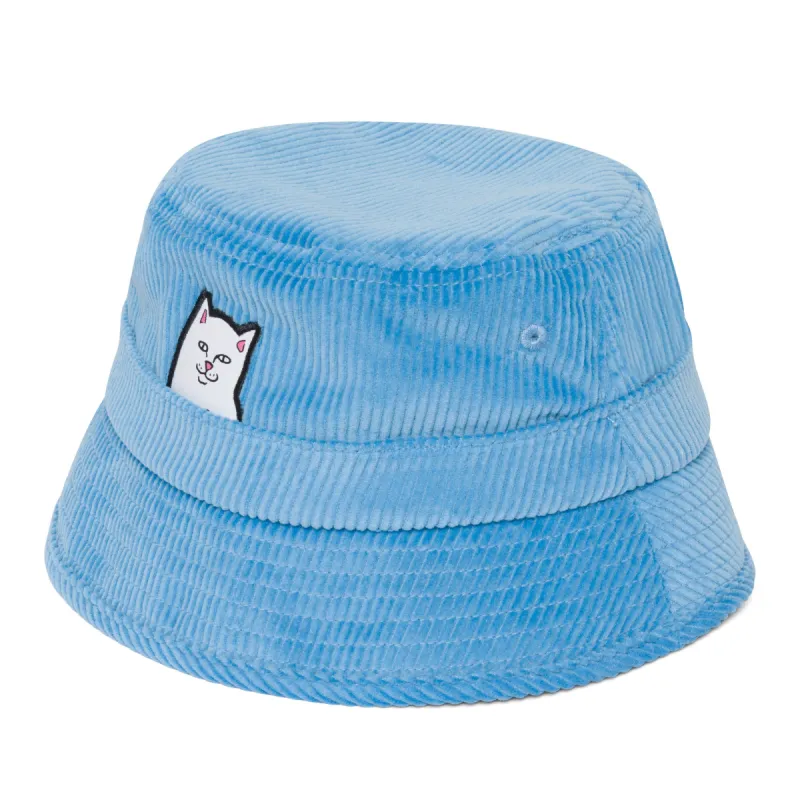 Lord Nermal Corduroy Bucket Hat (Light Blue) sold by Ripndip