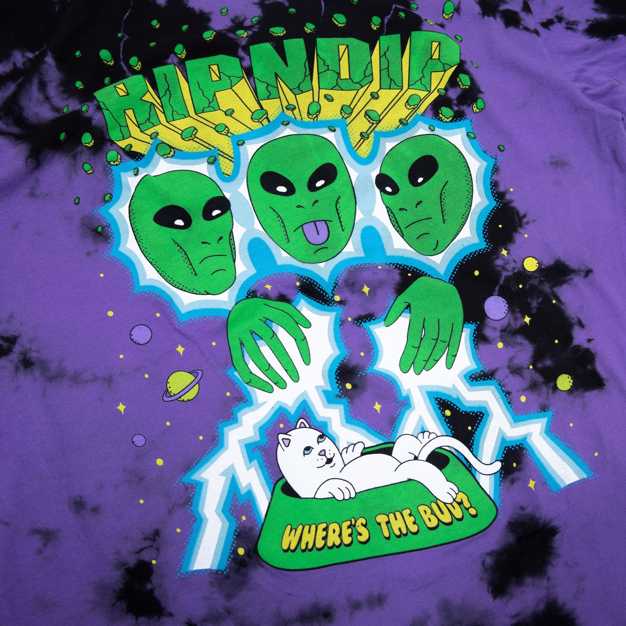 Nebula Tee (Purple/Black Dye) sold by Ripndip product image thumbnail 4