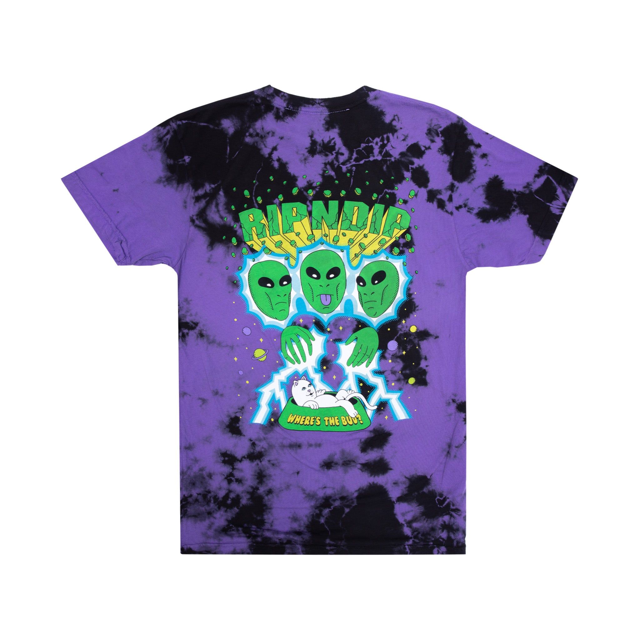 Nebula Tee (Purple/Black Dye) sold by Ripndip
