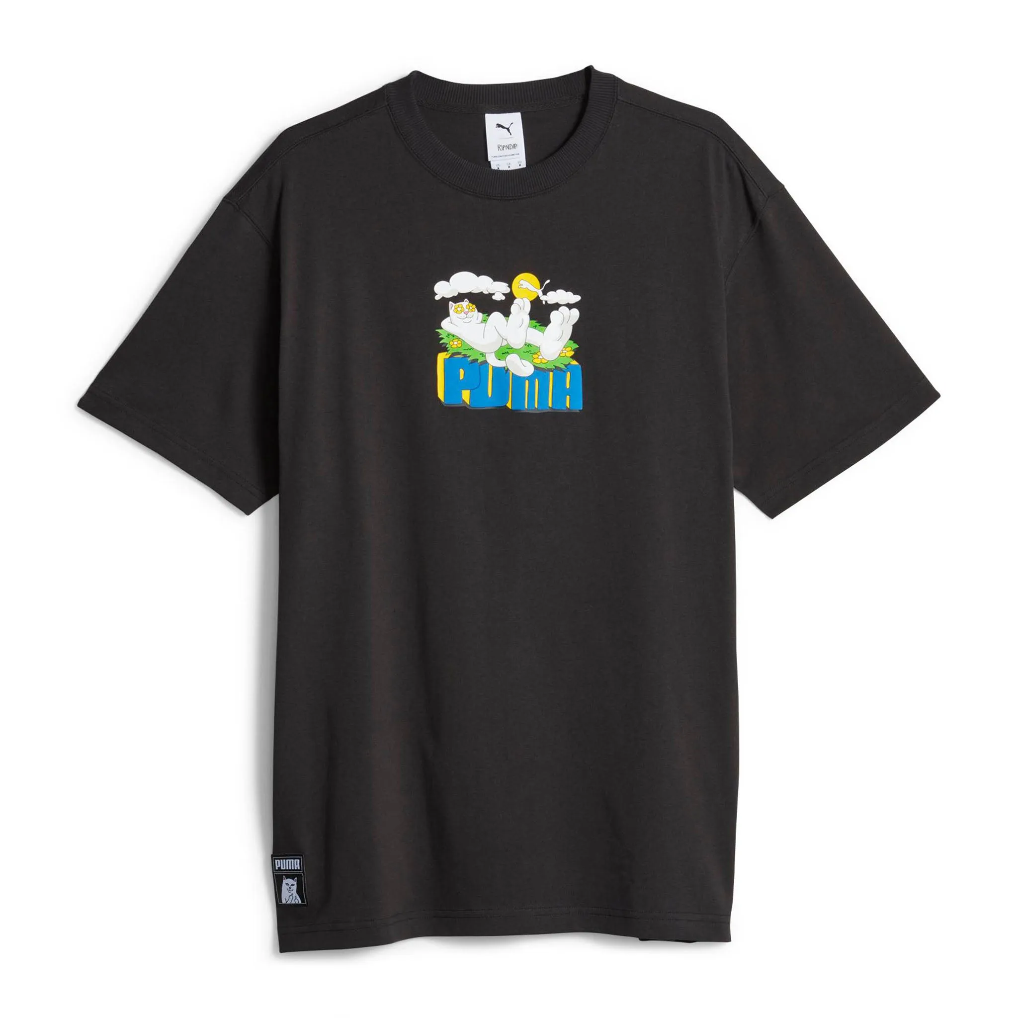 PUMA X RIPNDIP Logo Tee (Black) sold by Ripndip