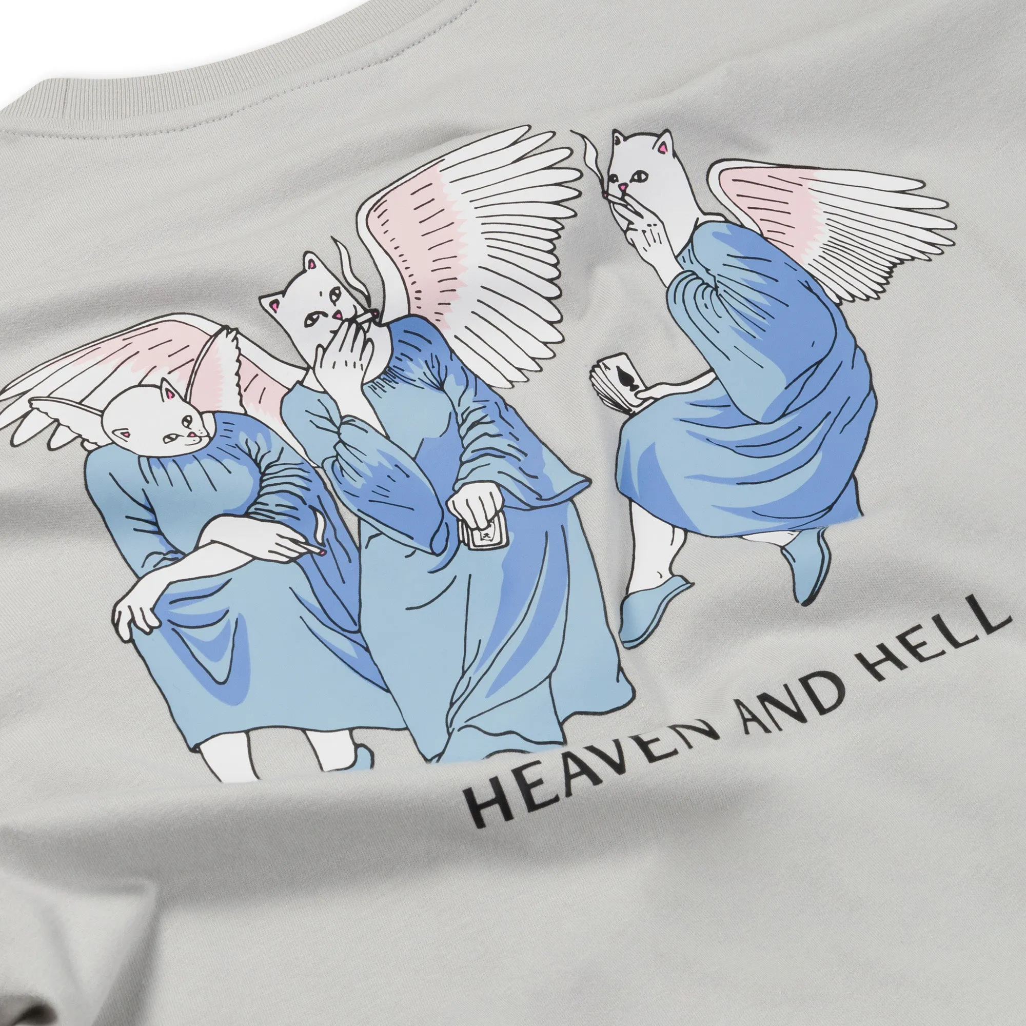 Heaven and Hell Tee (Grey) sold by Ripndip product image thumbnail 4