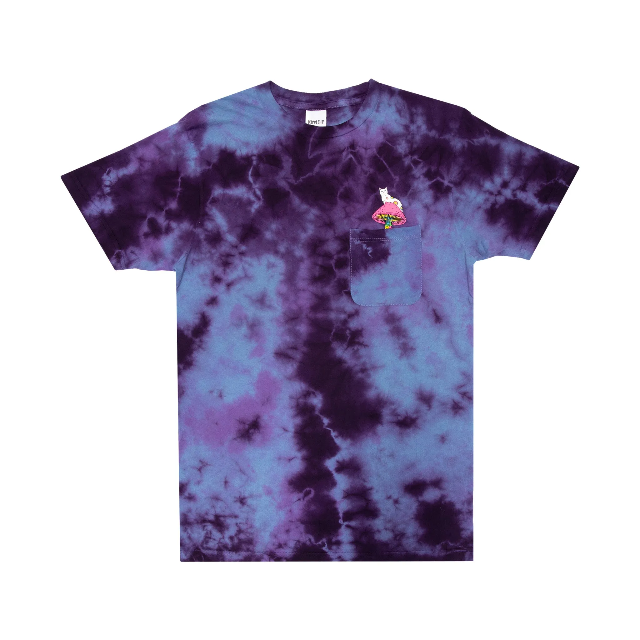 Psychedelic Nermal Pocket Tee (Blue/Purple Lightning) sold by Ripndip product image thumbnail 2