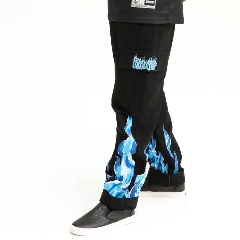 Zeta Cargo Pants (Black) made by Ripndip