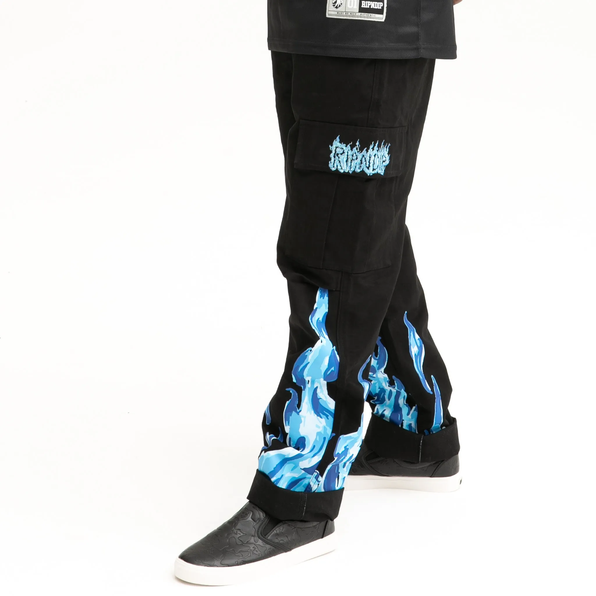 Zeta Cargo Pants (Black) sold by Ripndip