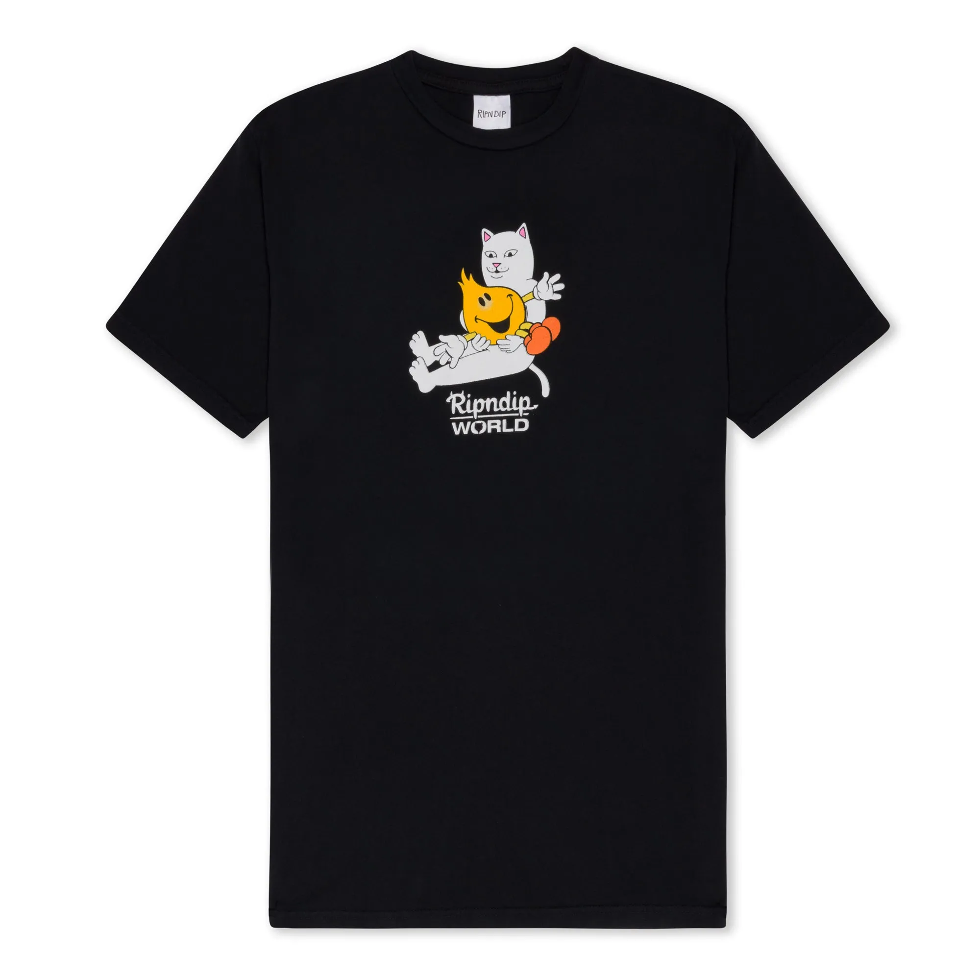 Nerm Heart Flameboy Tee (Vintage Black) sold by Ripndip