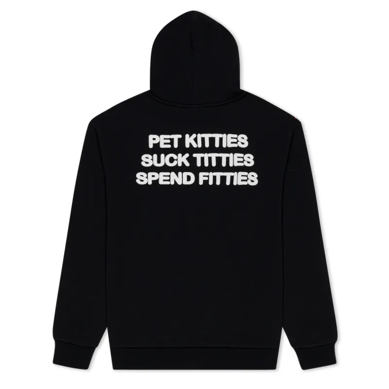 Pet Kitties Hoodie (Black) sold by Ripndip