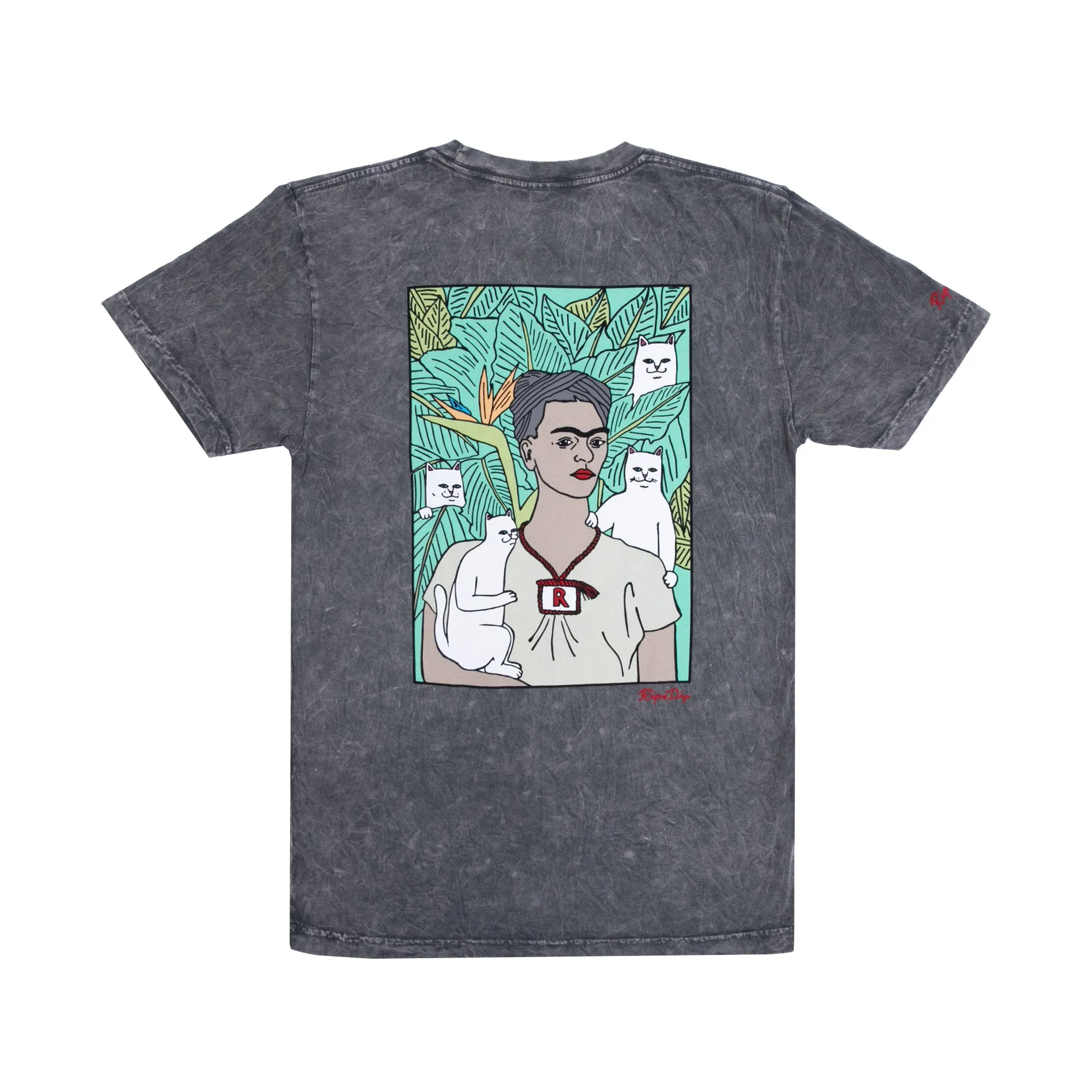 Nermal Portrait Tee (Charcoal Mineral Wash) sold by Ripndip