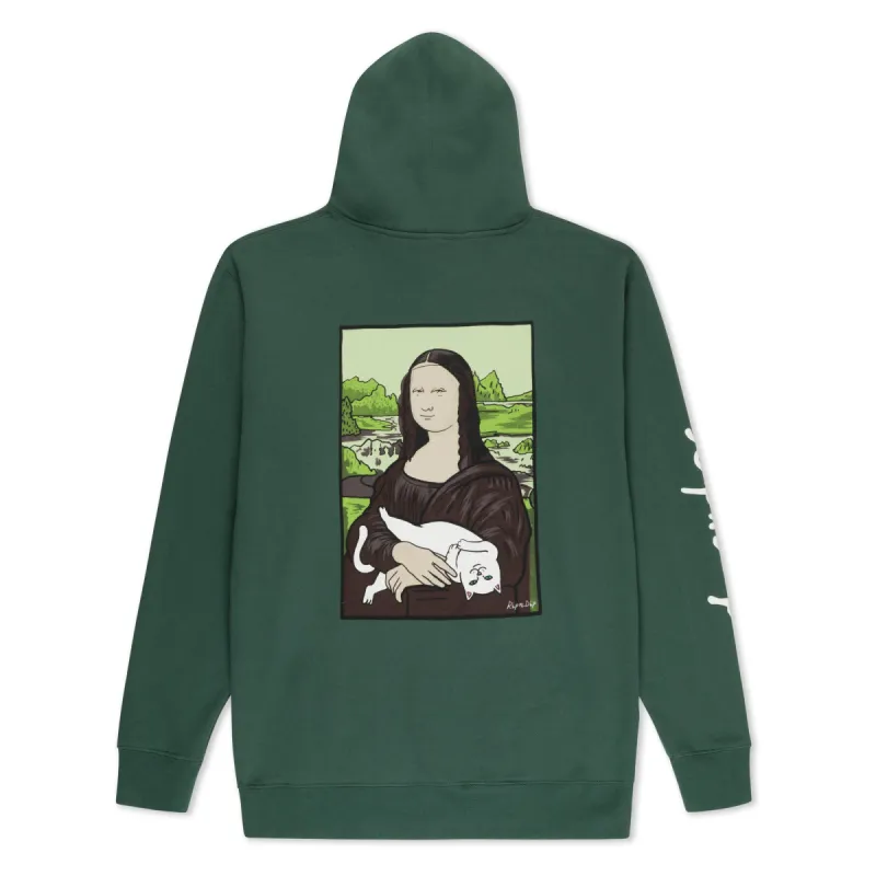 Nermal Lisa Hoodie (Alpine Green) sold by Ripndip