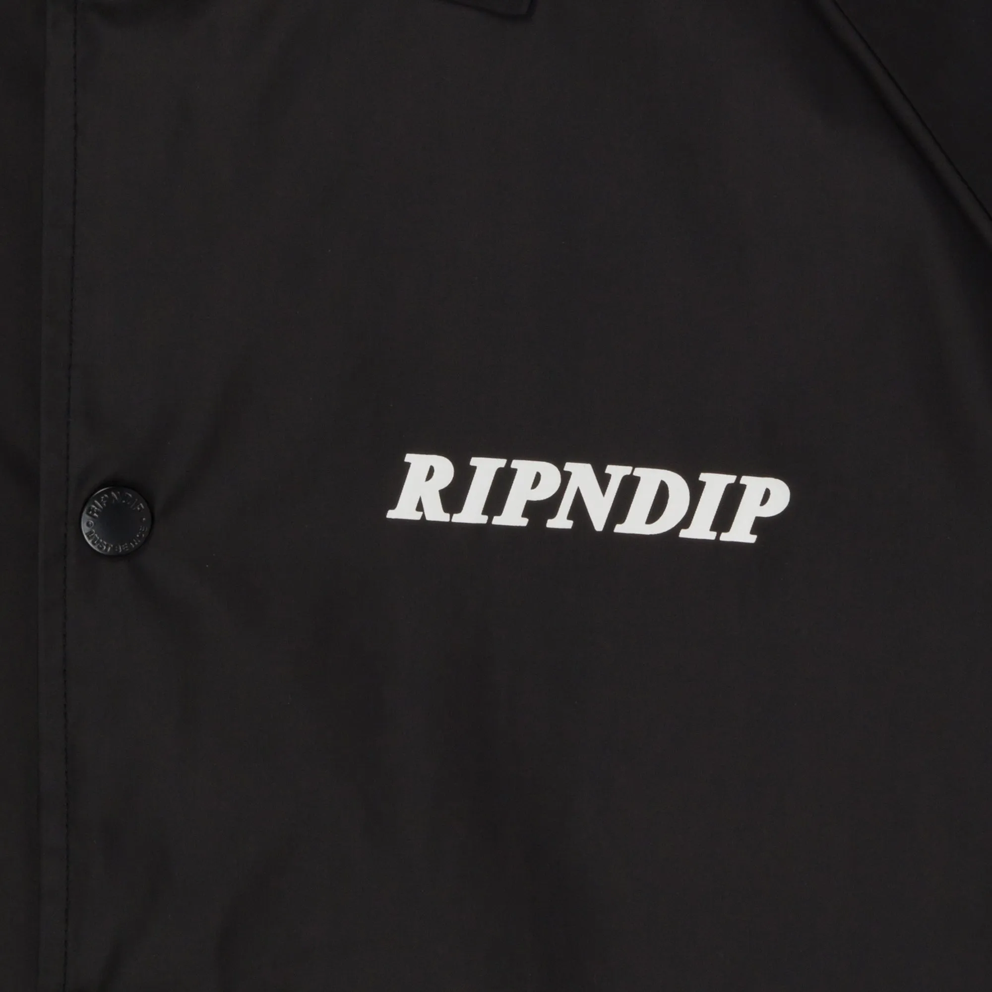 Fuckin Fuck Coaches Jacket (Black) sold by Ripndip product image thumbnail 5