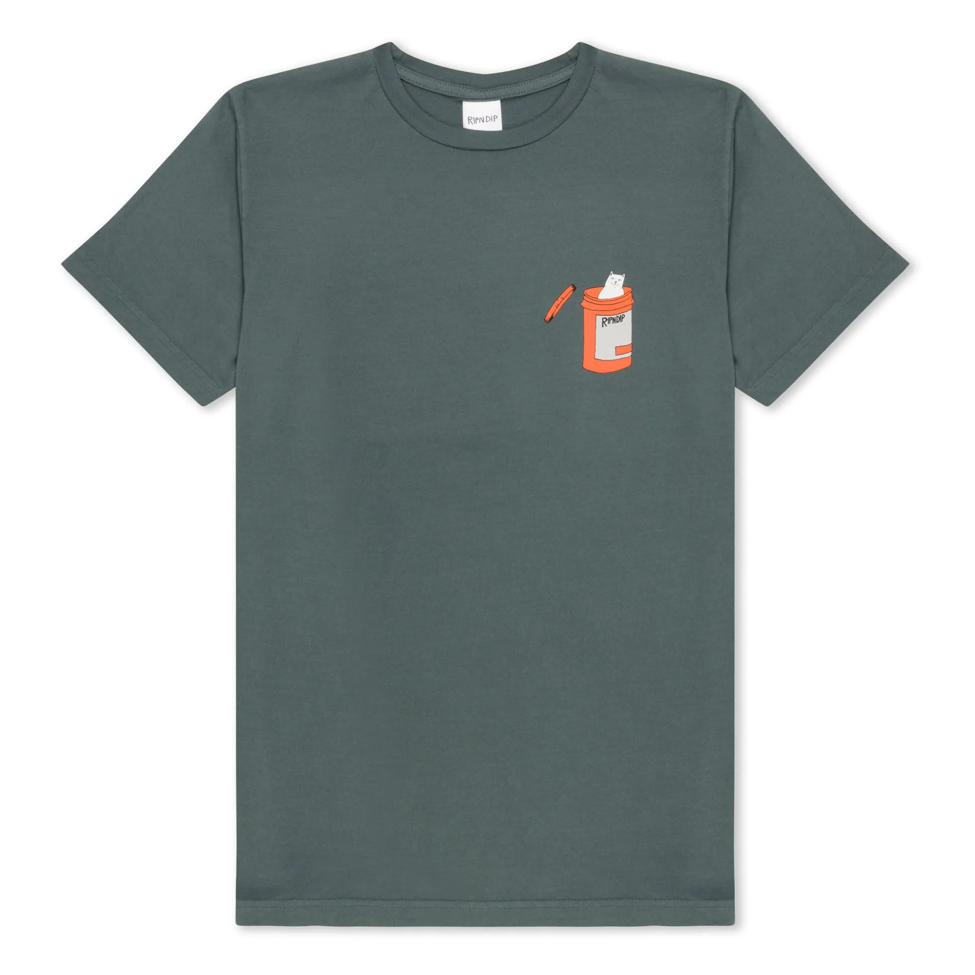 Nermal Pills Tee (Charcoal) sold by Ripndip