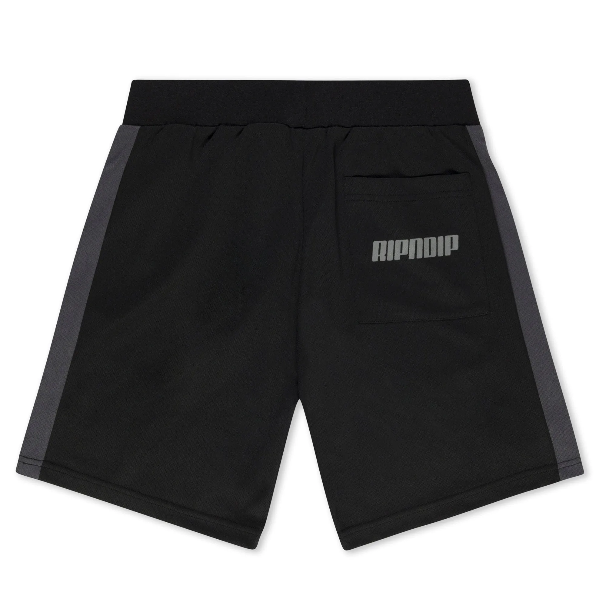 RIPNDIP FC Soccer Shorts (Black / Charcoal) sold by Ripndip product image thumbnail 2