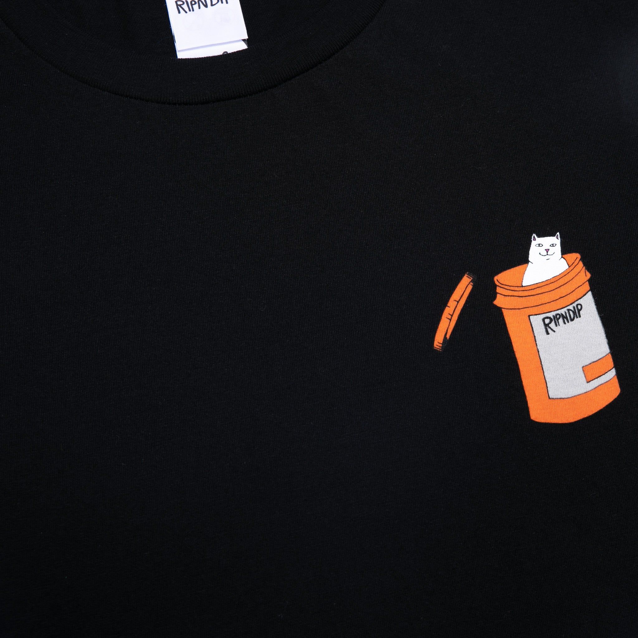 Nermal Pills Tee (Black) sold by Ripndip product image thumbnail 3