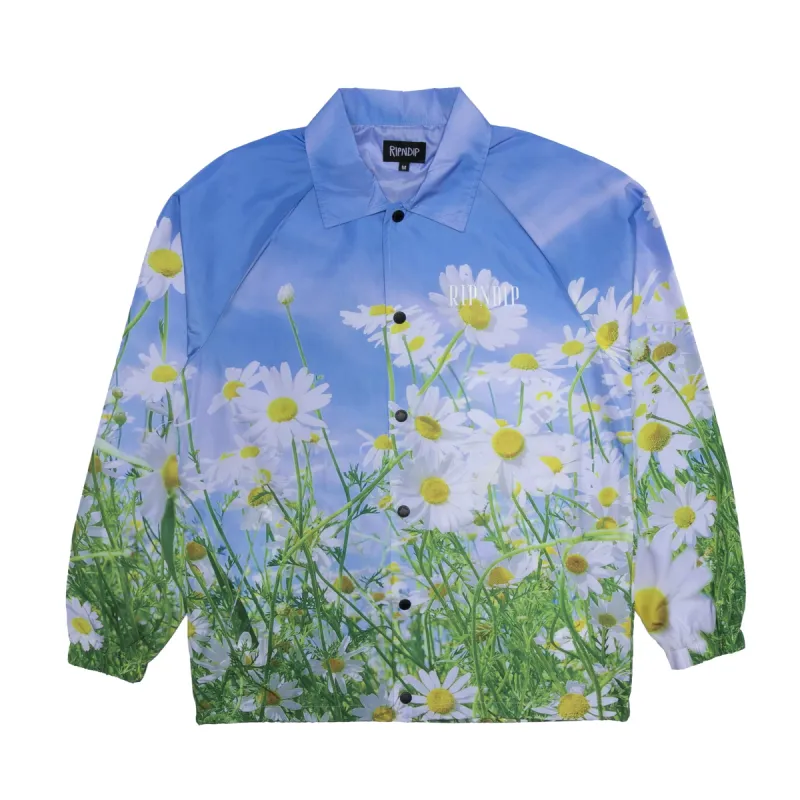 Triplet Fields Coach Jacket (Blue) sold by Ripndip