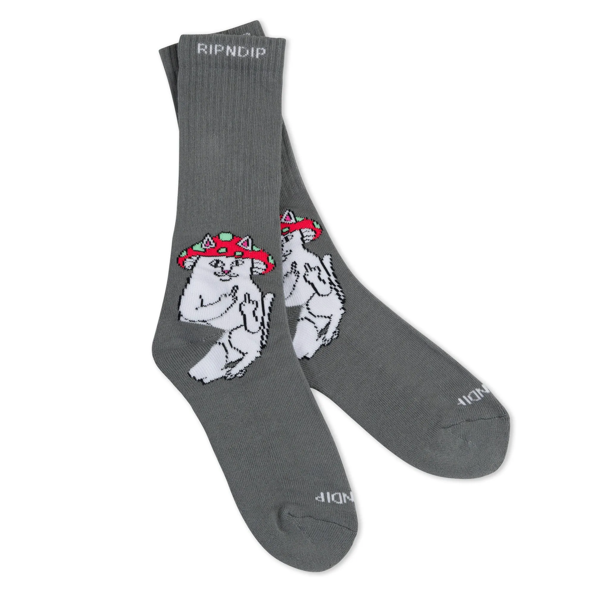 Lord Shroomy Socks (Charcoal) sold by Ripndip product image thumbnail 2