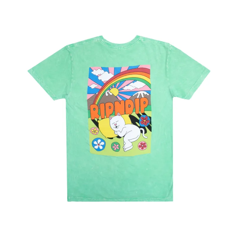 Summer Camp Tee (Mint Mineral Wash) sold by Ripndip