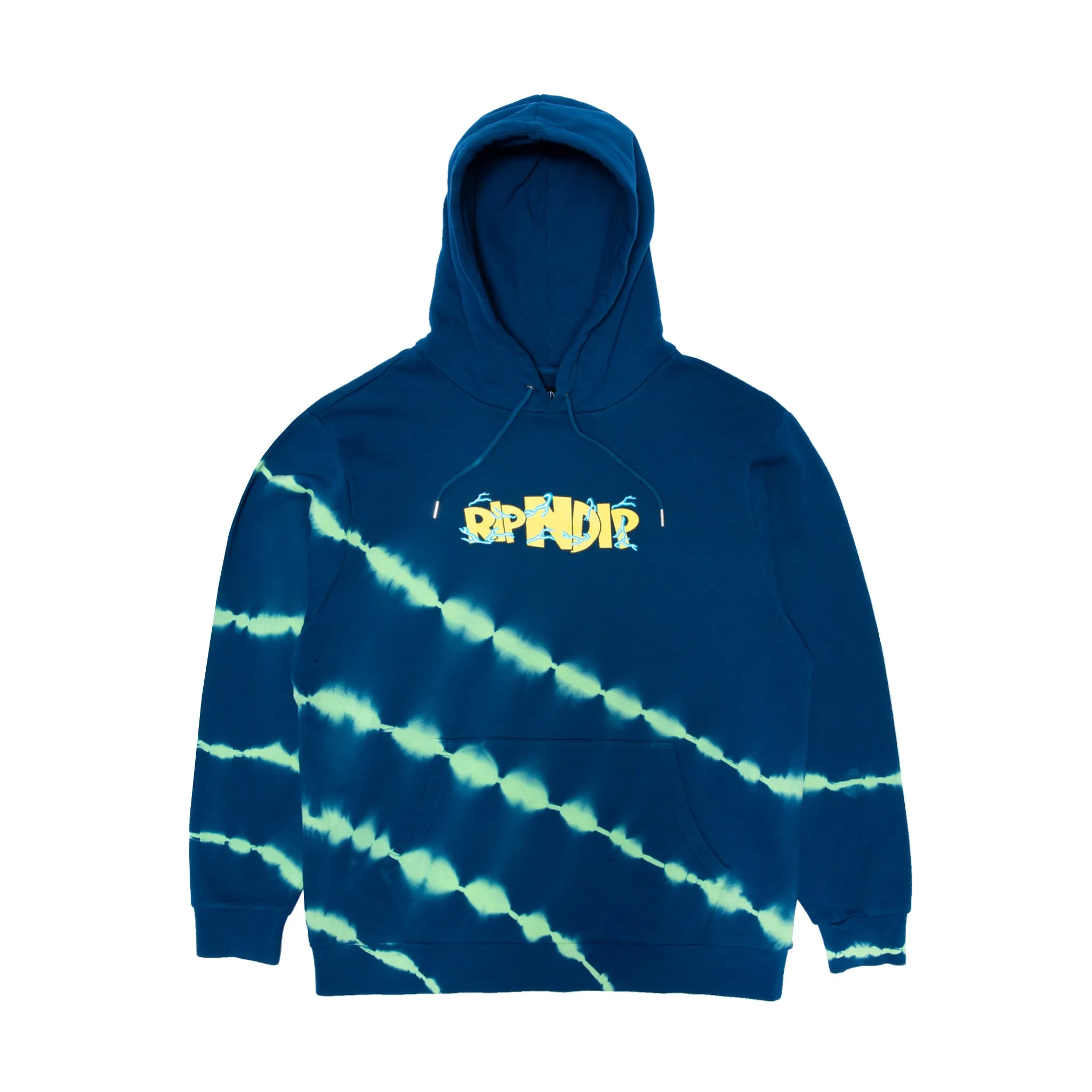 Super Sanerm Hoodie (Navy/Neon Green Dye) sold by Ripndip product image thumbnail 3