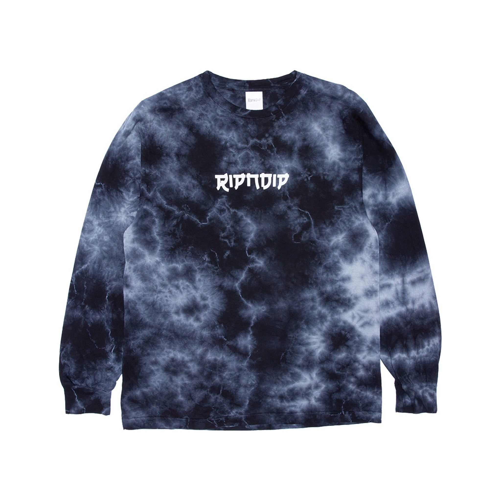 Master Nermal San Long Sleeve (Black Lightning Wash) sold by Ripndip product image thumbnail 2