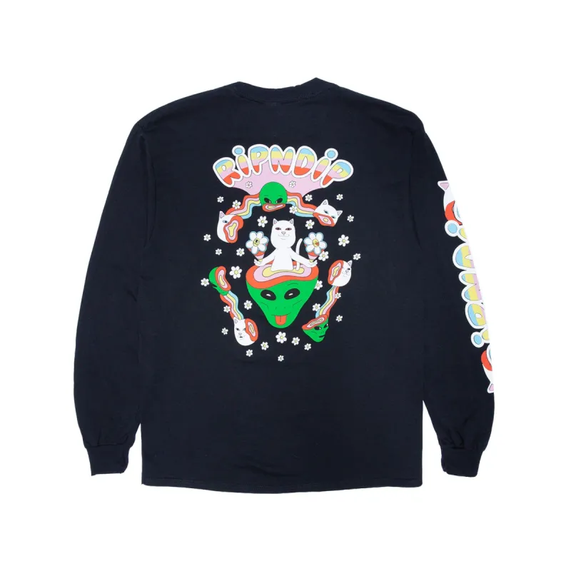 In A Haze Long Sleeve (Black) sold by Ripndip