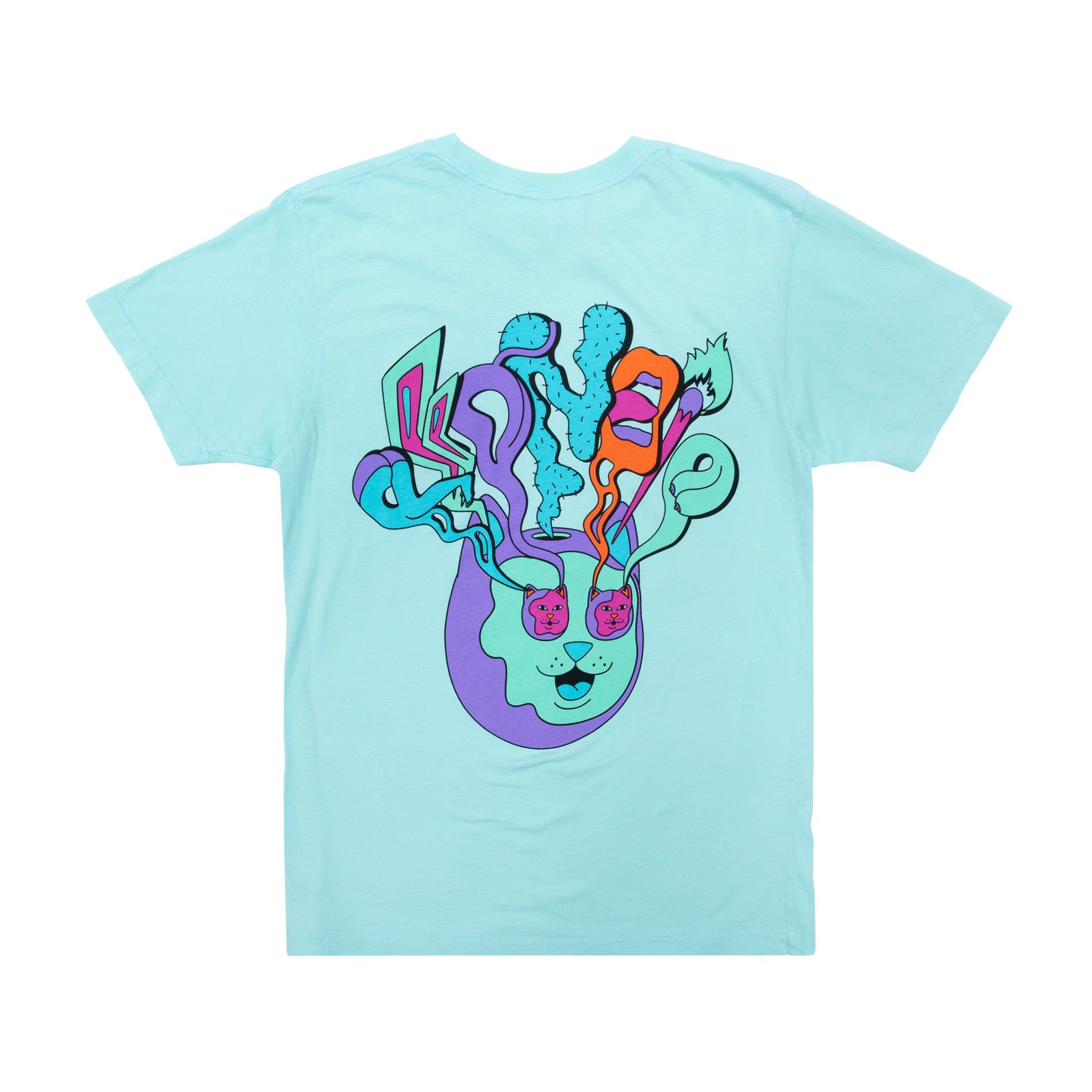 Am I Tripping Tee (Aqua) sold by Ripndip