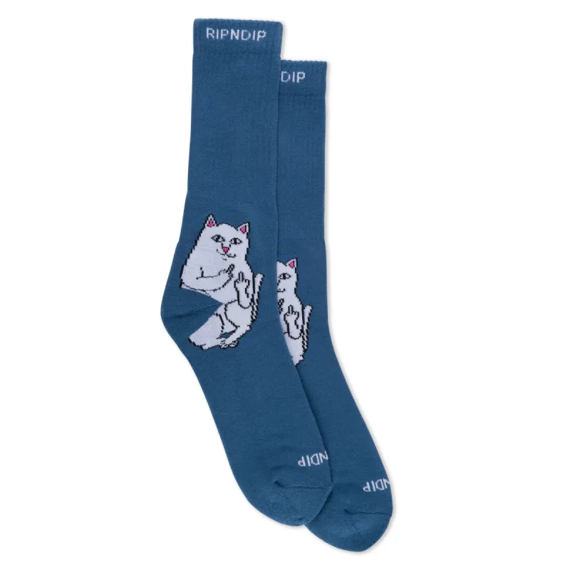 Lord Nermal Socks (Slate Heather) sold by Ripndip