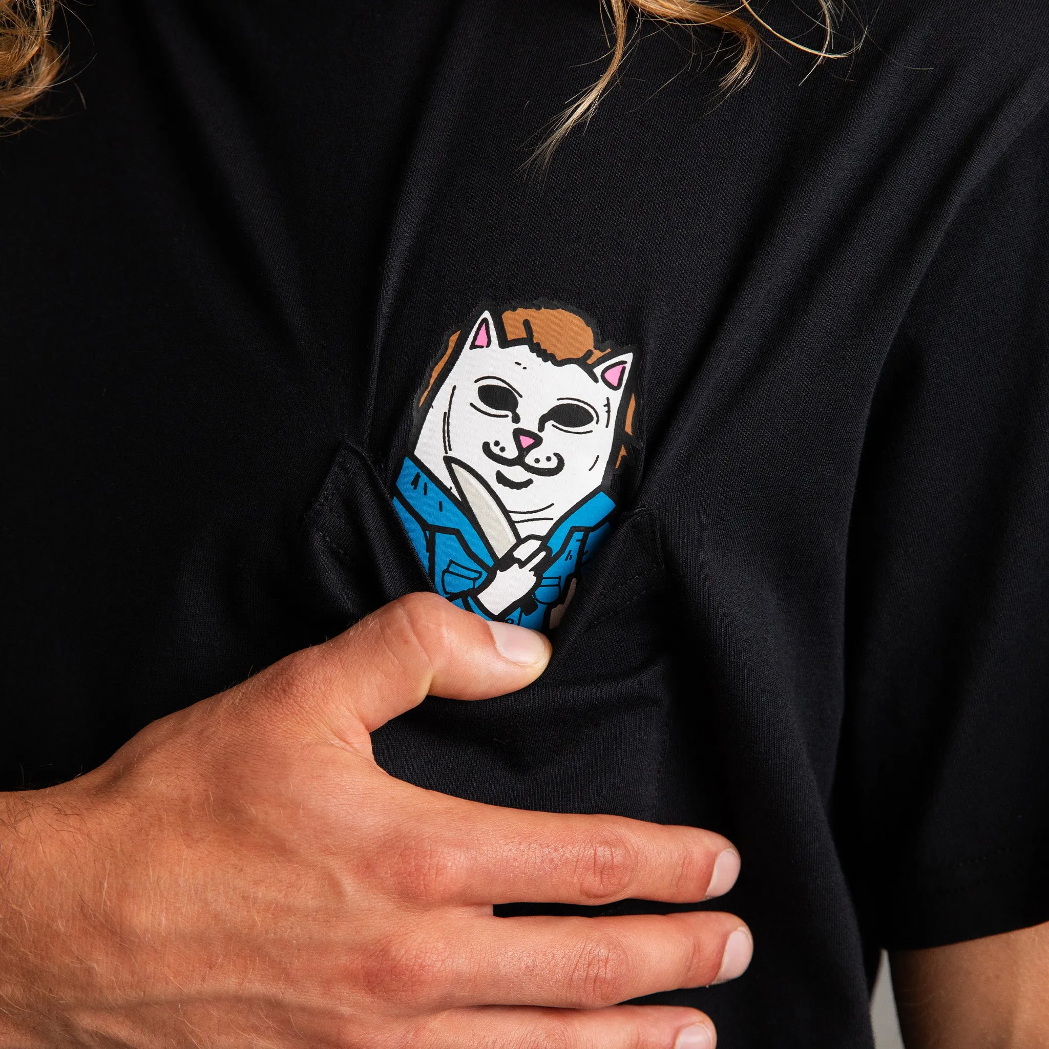 Killer Nerm Pocket Tee (Black) sold by Ripndip product image thumbnail 2