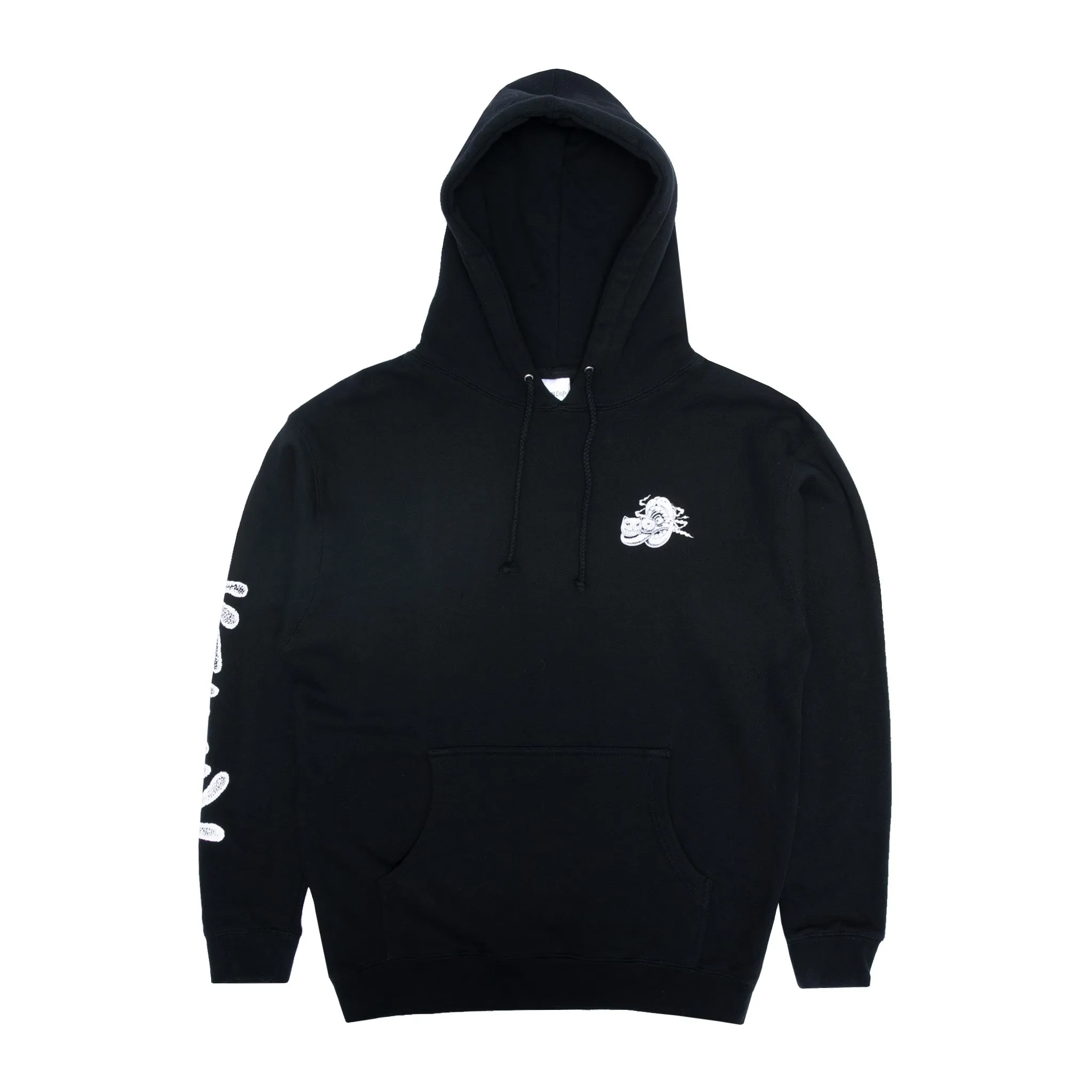 Dark Twisted Hoodie (Black) sold by Ripndip
