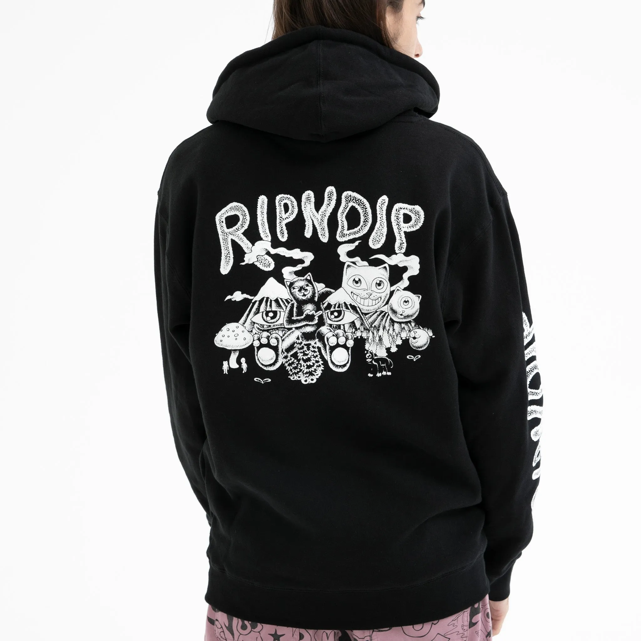 Dark Twisted Hoodie (Black) sold by Ripndip product image thumbnail 2