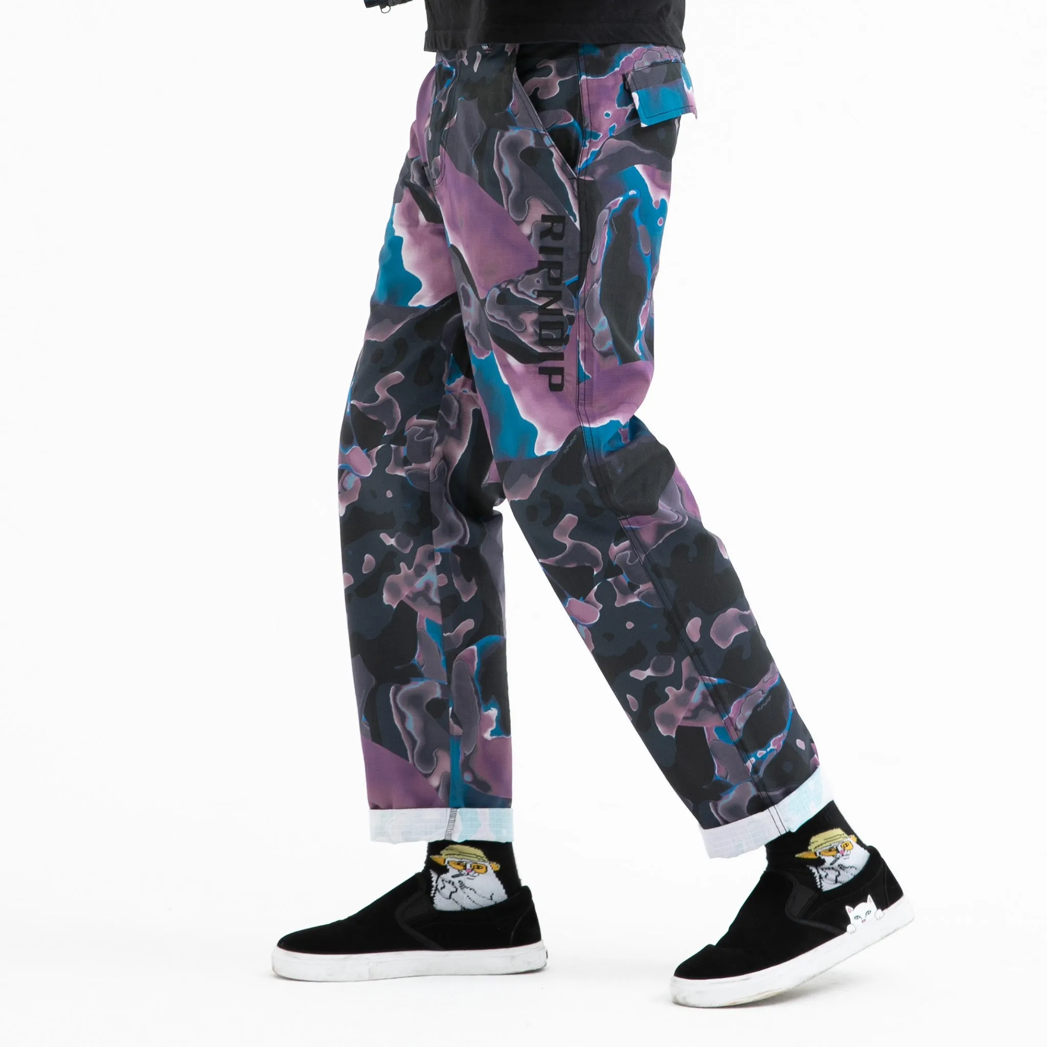 Ultralight Beam Ripstop Pants (Multi) sold by Ripndip product image thumbnail 2
