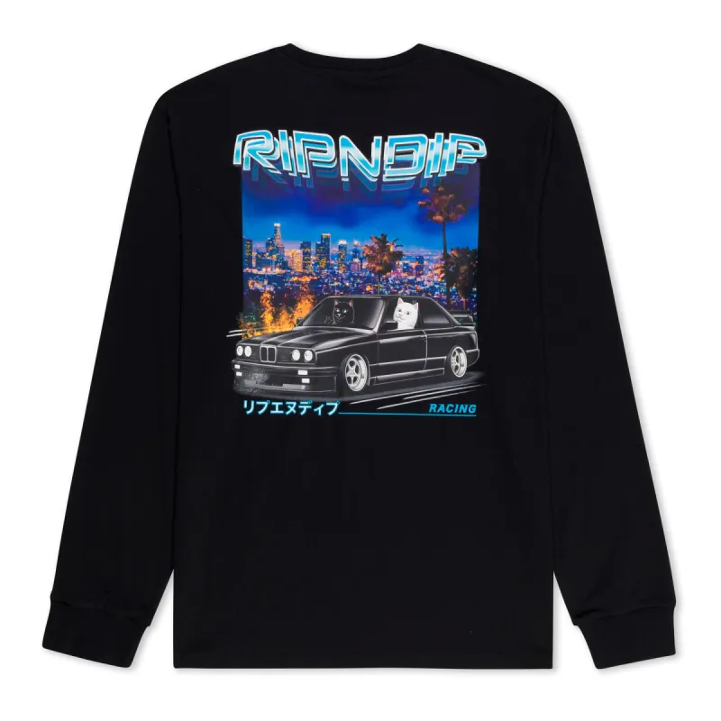Vroom Vroom Long Sleeve (Black) sold by Ripndip