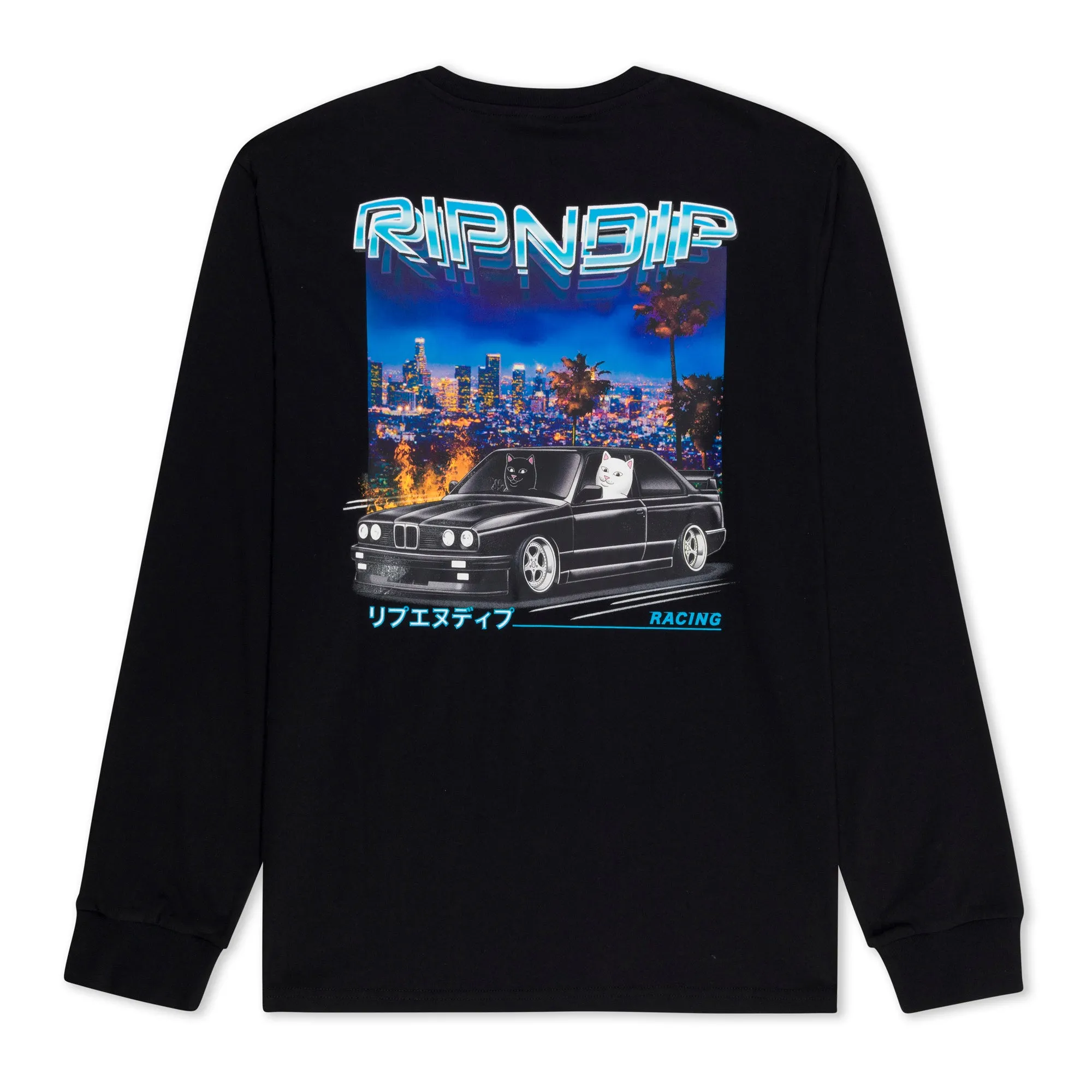 Vroom Vroom Long Sleeve (Black) sold by Ripndip