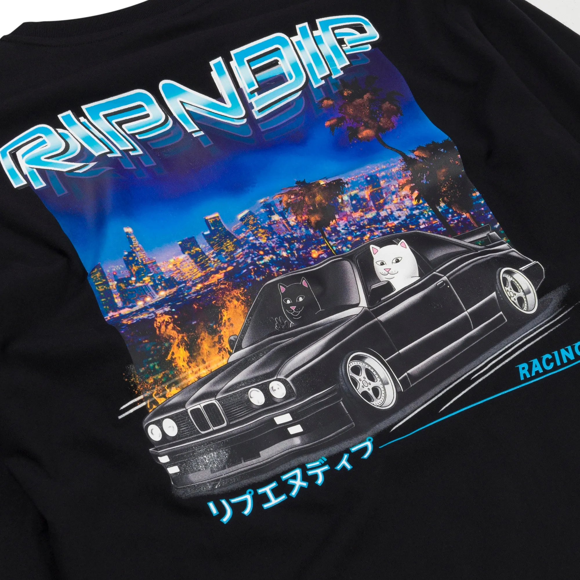 Vroom Vroom Long Sleeve (Black) sold by Ripndip product image thumbnail 5