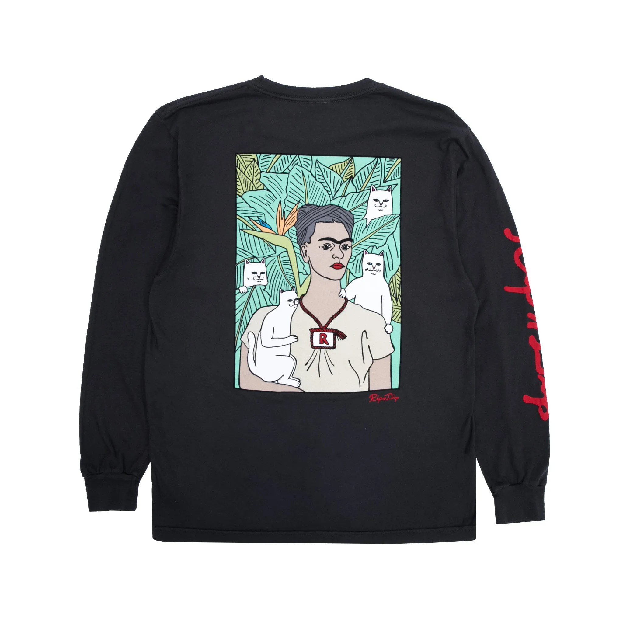Nermal Portrait L/S (Vintage Black) sold by Ripndip