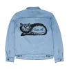 Eat Me Denim Jacket (Blue) sold by Ripndip