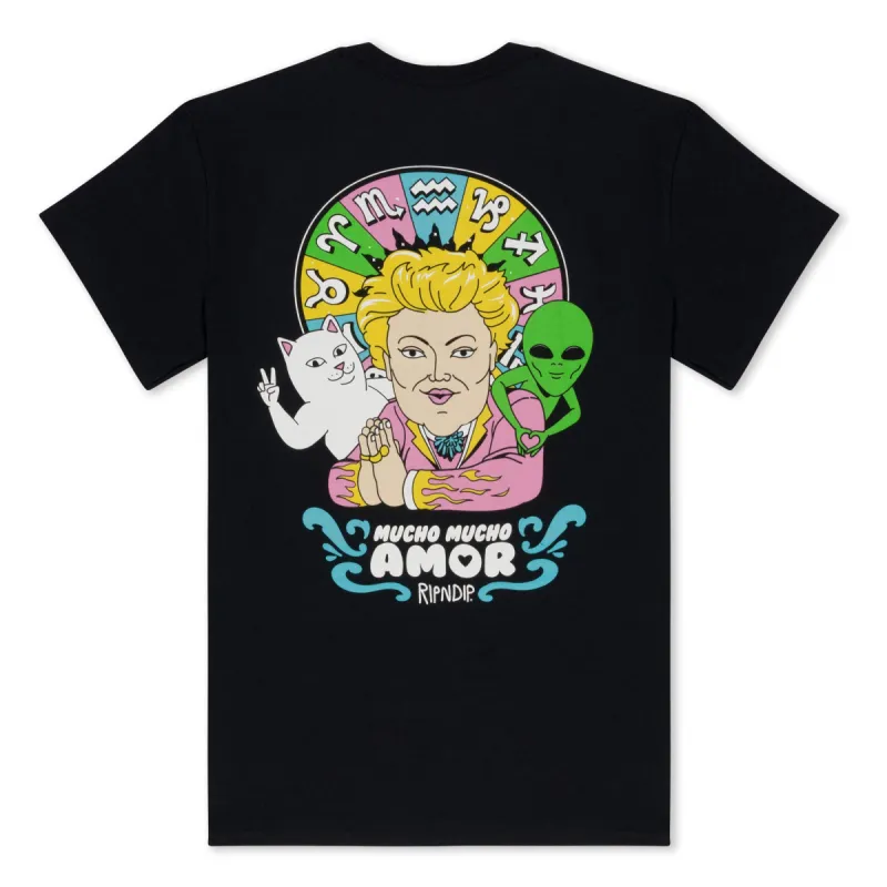 Mucho Mucho Amor Tee (Black) sold by Ripndip