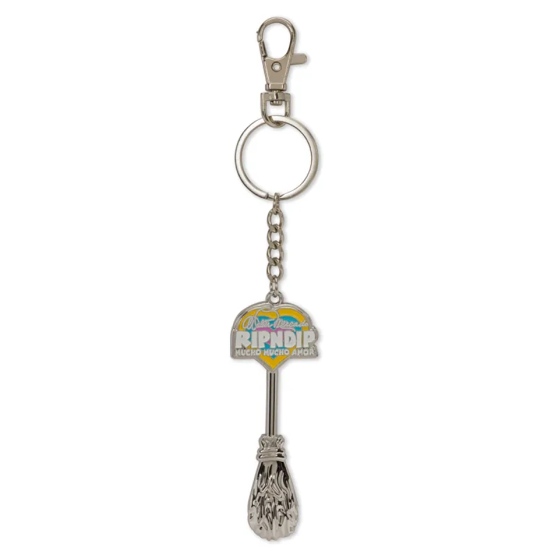 RIPNDIP Mucho Keychain (Silver) sold by Ripndip