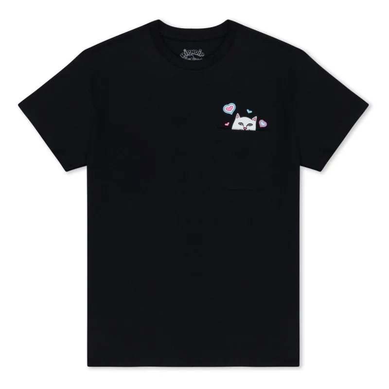Lord Nermal Amor Pocket Tee (Black) sold by Ripndip