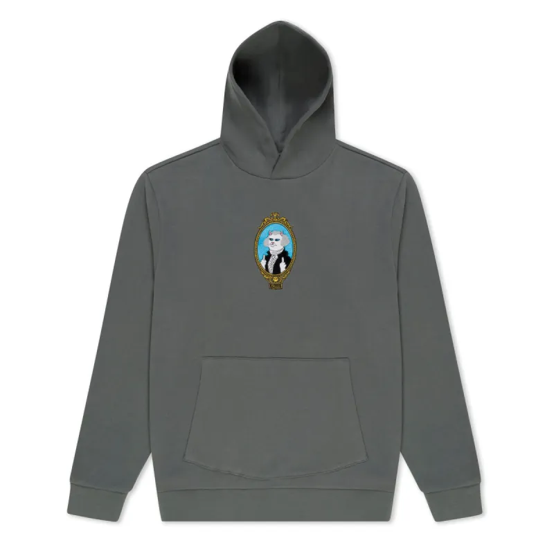 President Nermie Hoodie (Charcoal) 14.7oz sold by Ripndip