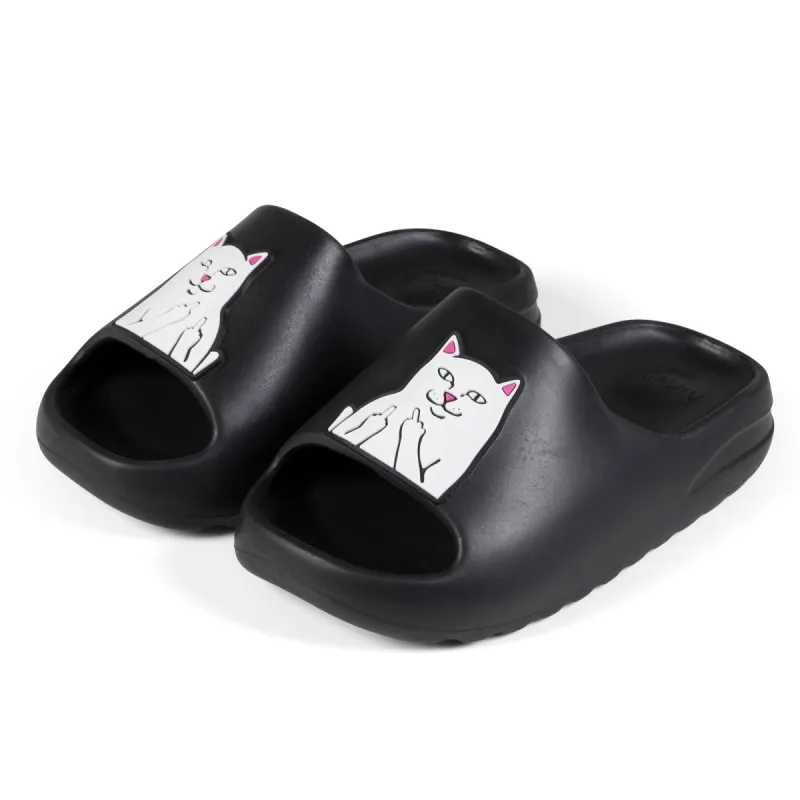 Lord Nermal Cloud Slides (Black) sold by Ripndip