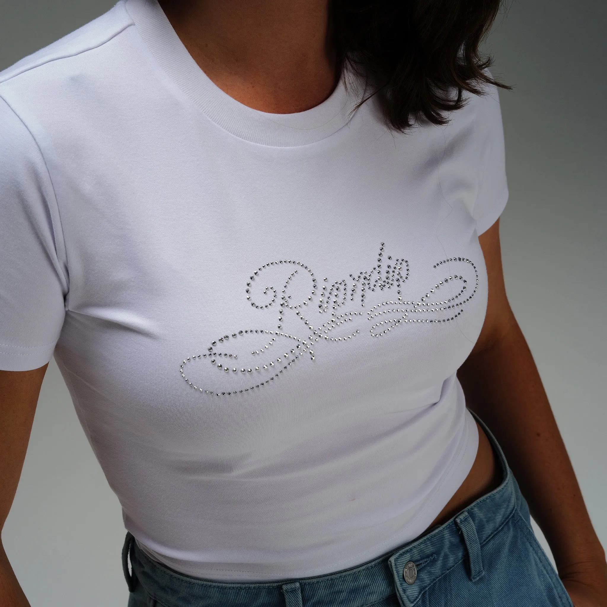Delresto Cropped Tee (White) sold by Ripndip product image thumbnail 2