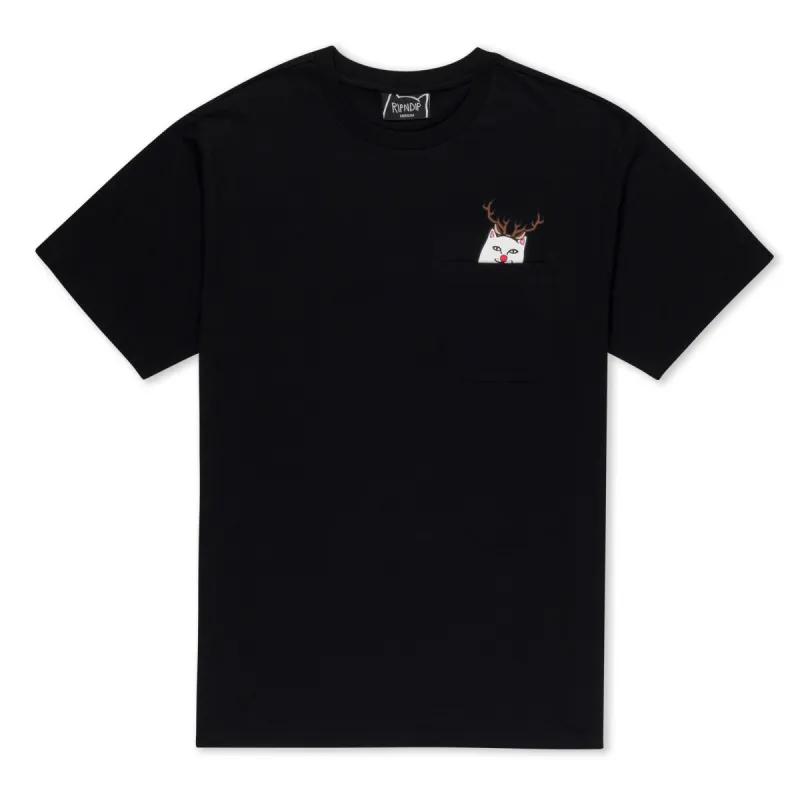 Lord Red Nose Pocket Tee (Black) sold by Ripndip