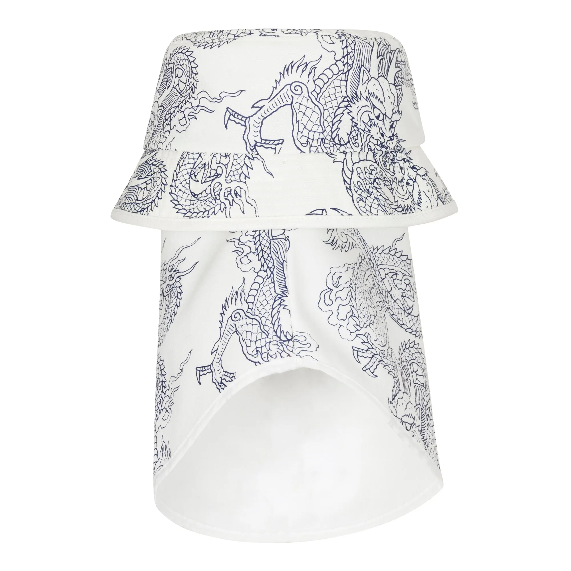Haku Face Mask Bucket Hat (White) sold by Ripndip product image thumbnail 5