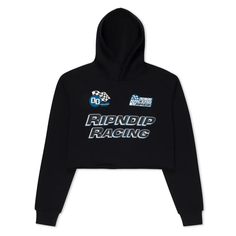 Ripnrace Cropped Hoodie (Black) sold by Ripndip