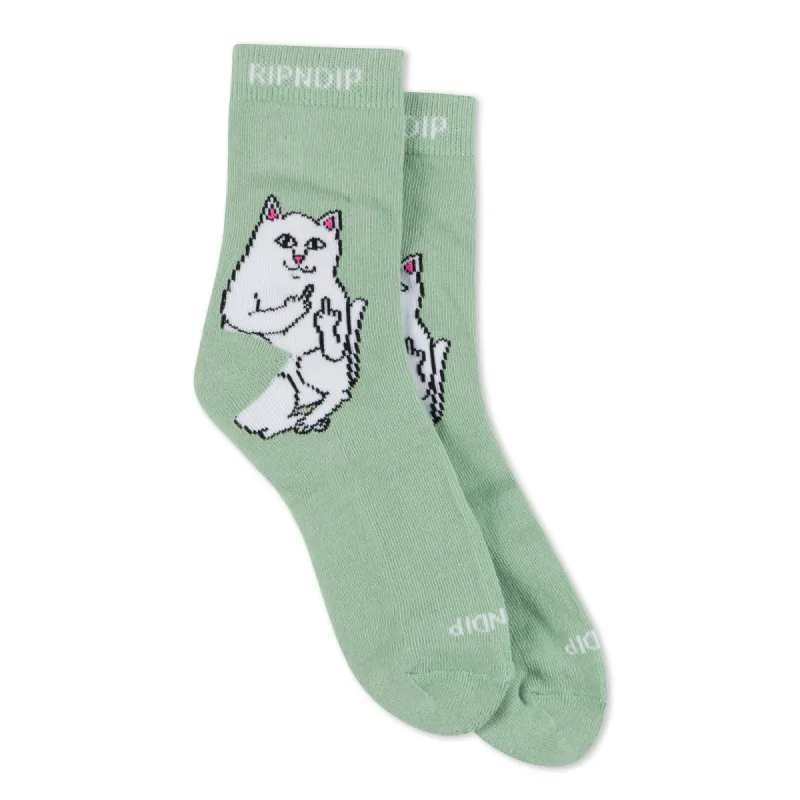 Lord Nermal Mid Socks (Sage) sold by Ripndip