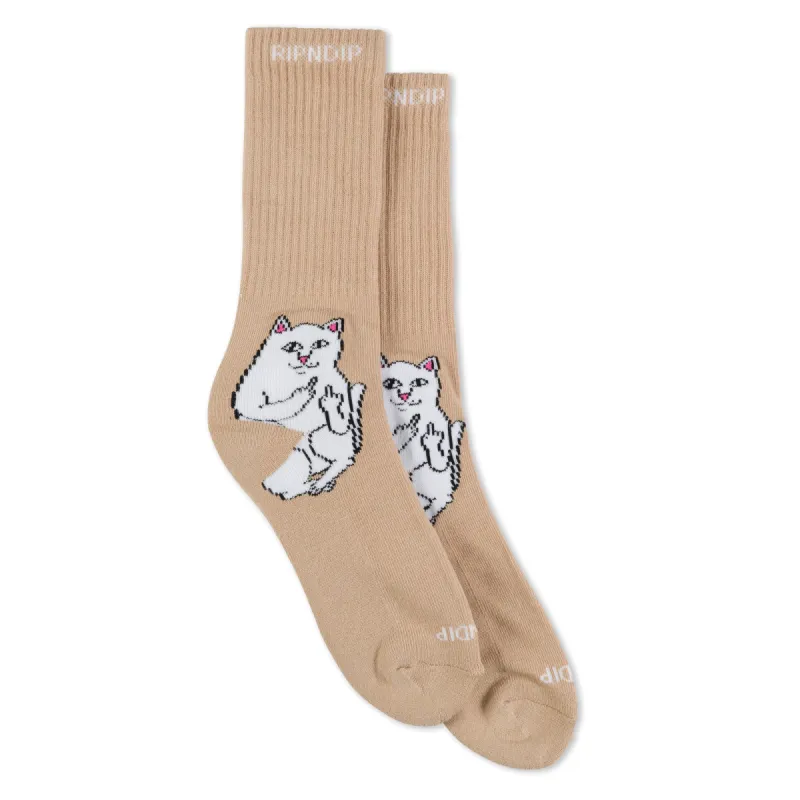 Lord Nermal Socks (Almond) sold by Ripndip