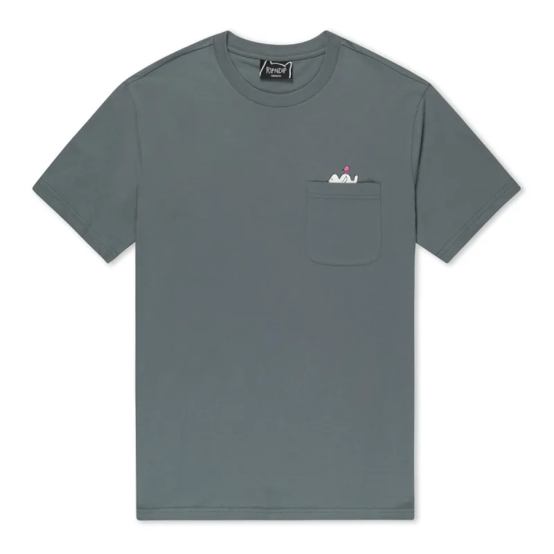 Christmas Nerm Pocket Tee (Charcoal) sold by Ripndip