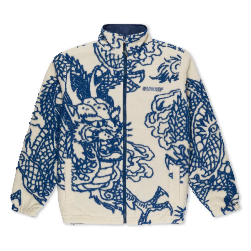 Haku Reversible Jacket (Off White/Navy) sold by Ripndip