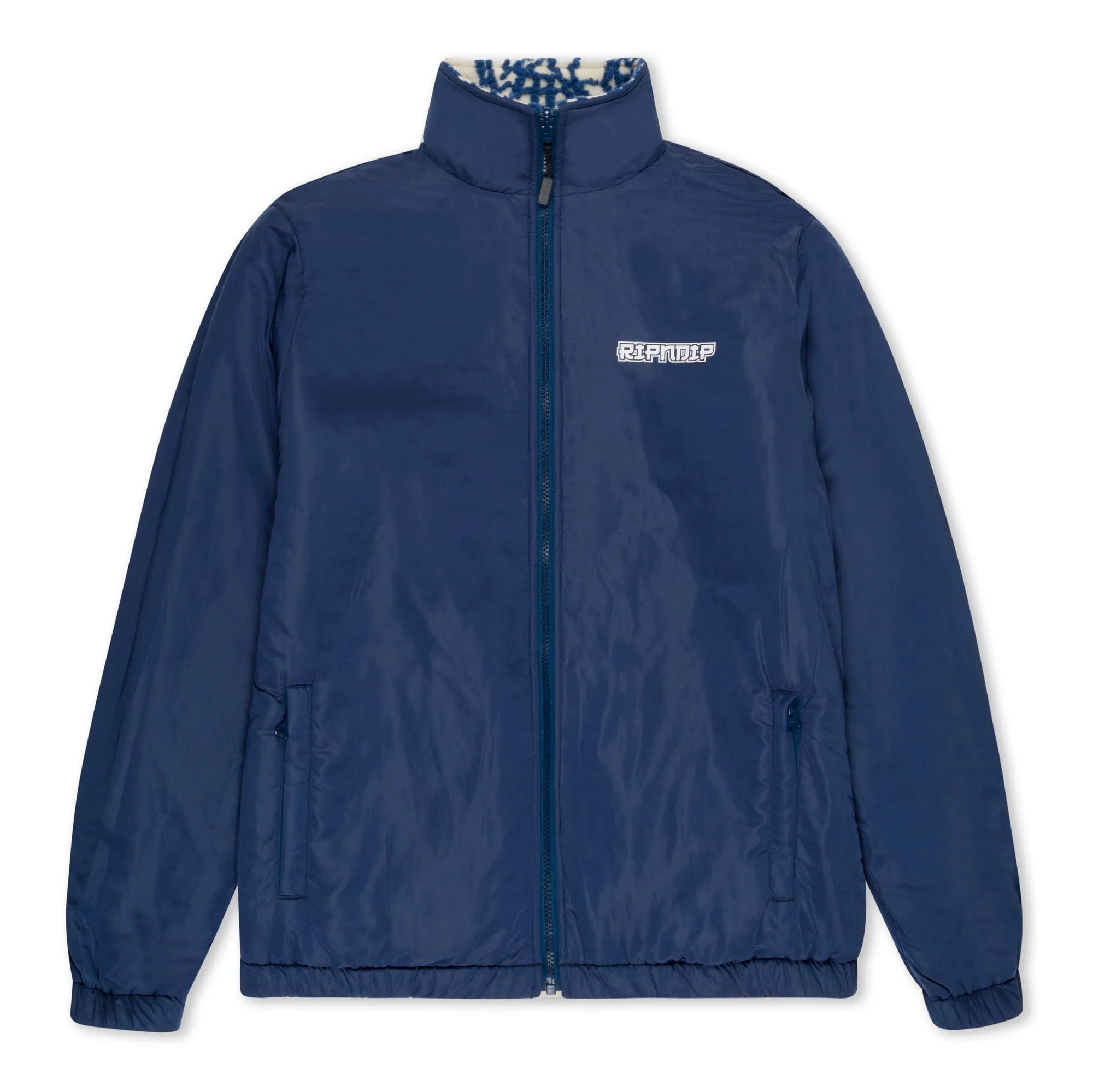 Haku Reversible Jacket (Off White/Navy) sold by Ripndip product image thumbnail 5
