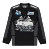 Ripnrace Long Sleeve Jersey (Black/Charcoal) sold by Ripndip