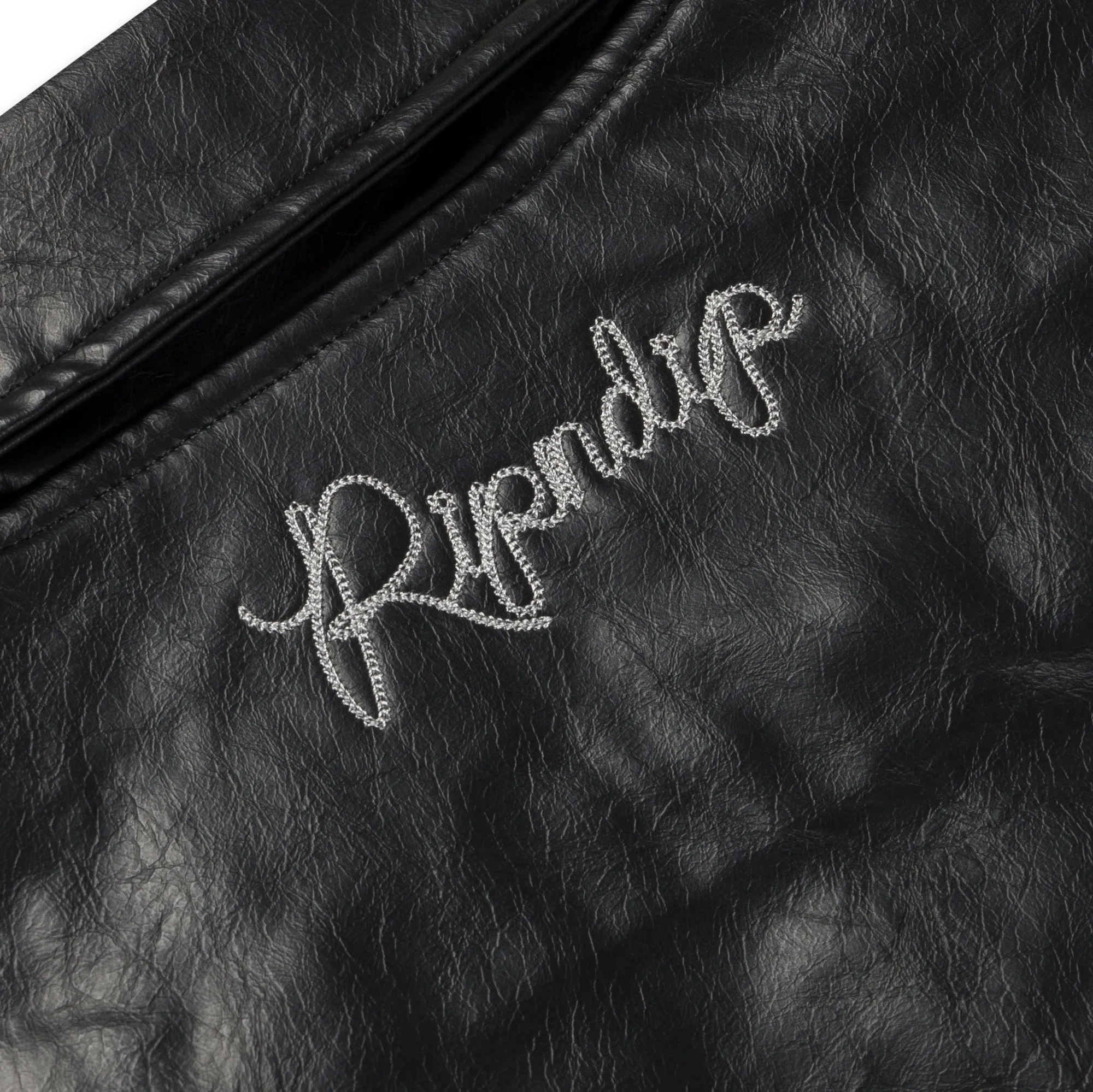 Howdy Leather Puffer Jacket (Black) sold by Ripndip product image thumbnail 5