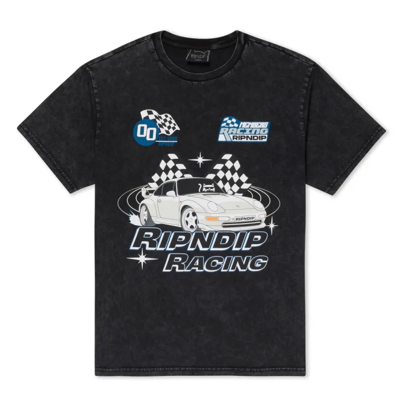 Ripnrace Tee (Black Wash) sold by Ripndip